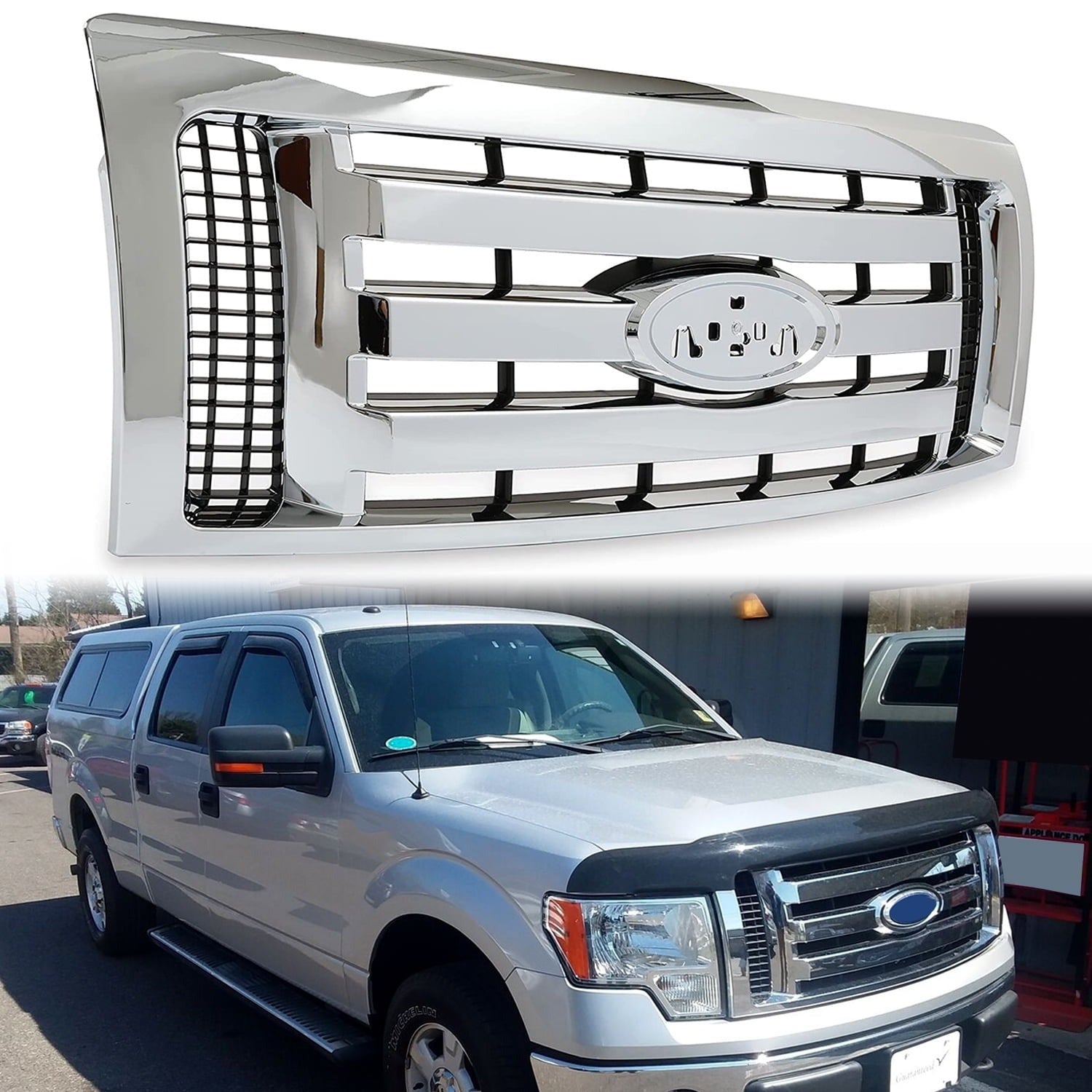 Front Grille Grill For 2009 2010 2014 Ford F 150