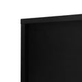 3 Drawer Cabinet, Suitable For Bedroom, Living Room, Study Black Particle Board