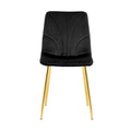 Modern Simple Light Luxury Dining Black Chair