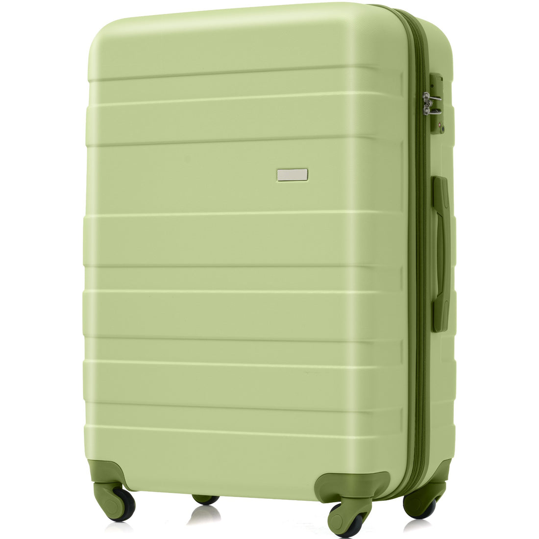 Luggage Sets Model Expandable Abs Hardshell 3Pcs Clearance Luggage Hardside Lightweight Durable Suitcase Sets Spinner Wheels Suitcase With Tsa Lock 20''24''28'' Light Green Light Green Abs