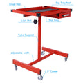 Adjustable Tear Down Work Table With Drawer For Garages, Repair Shops, And Diy, Portable, 4 2.5