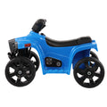 Kids Electric Atv Quad Ride On Car Toy Blue Blue Polypropylene