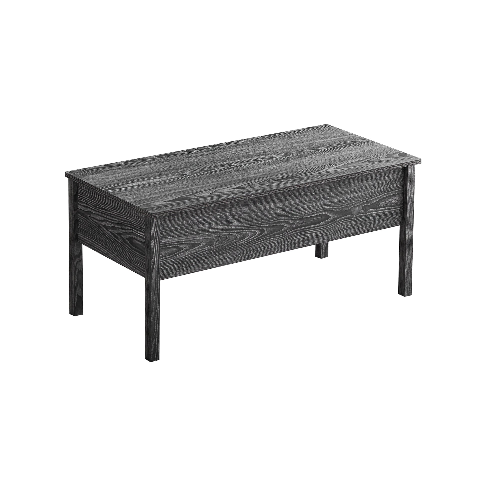 Mdf Lift Top Coffee Table With Storage For Living Room,Dark Grey Oak Dark Gray Mdf Mdf