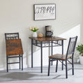 Dining Assemble Metal& Wood Seat Modern Style For