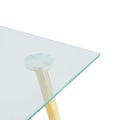 Modern Kitchen Glass dining table 51