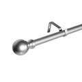 Window Single Curtain Rod Adjustable Sizes: 28