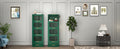 Green Metal Storage Cabinet - Green Metal