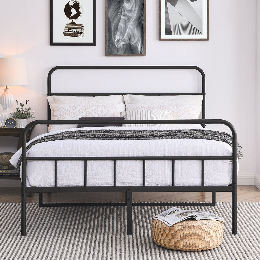 Iron Bed Frame, Metal Bed Frame, Wrought Iron Bed Frame, Iron Platform Bed Frame, Iron Canopy Bed Frame, Iron Twin Bed Frame, Iron Queen Bed Frame, Iron King Bed Frame, Iron Double Bed Frame, Iron Sin Queen Black Iron