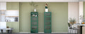 Green Metal Storage Cabinet - Green Metal