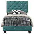Suffolk G1404 Tb Up Twin Bedgreen Green Foam Velvet
