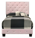 Suffolk G1406 Tb Up Twin Bedpink Pink Foam Velvet