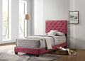 Suffolk G1403 Tb Up Twin Bedcherry Cherry Foam Velvet