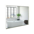 40x30inch Glossy White Rectangular Wall Mounted