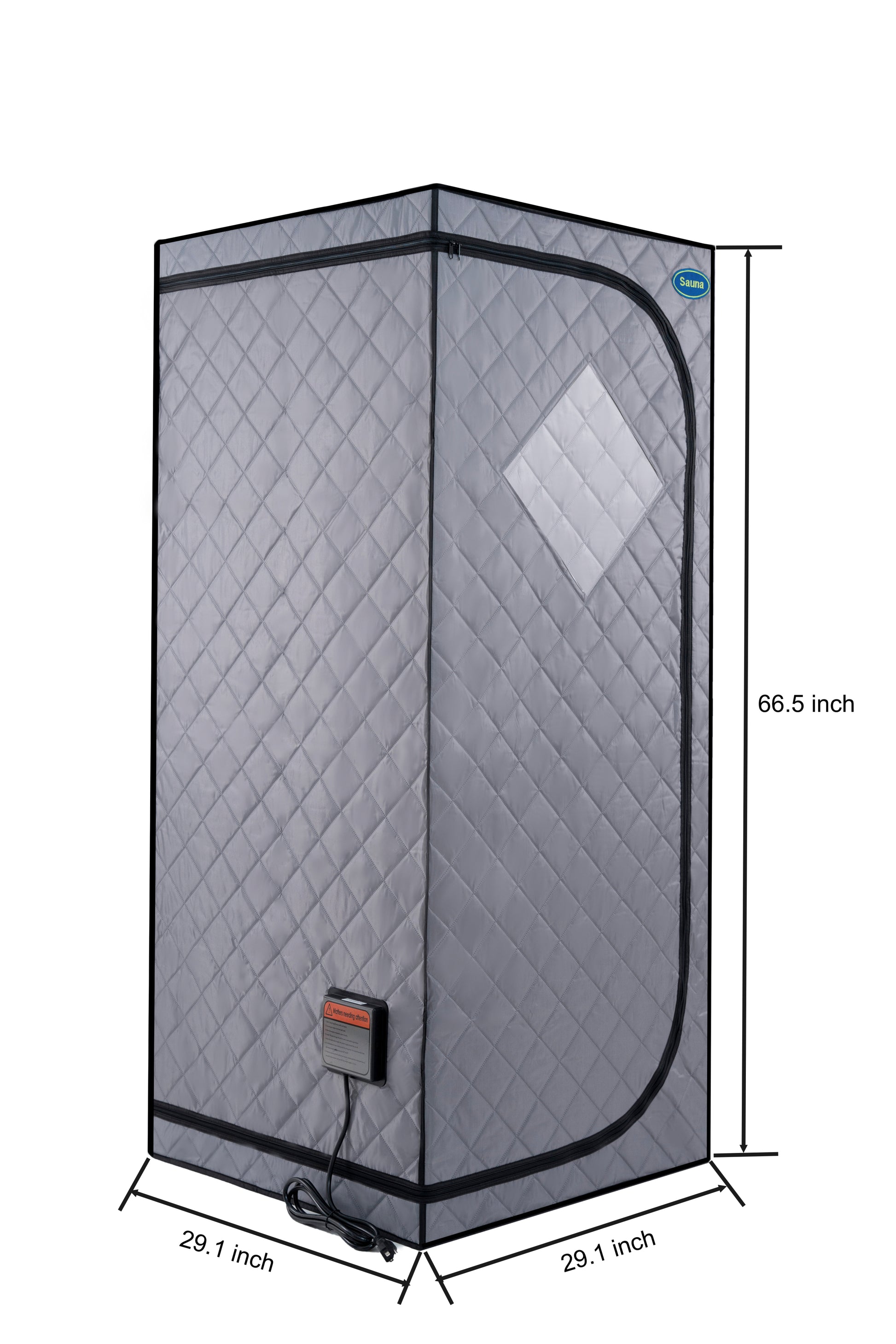 spa tent Portable Full Size Grey Infrared Sauna Tent Personal Home Spa, With In