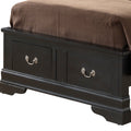 Louis Phillipe G3150D Tsb2 Twin Storage Bedblack Black Particle Board
