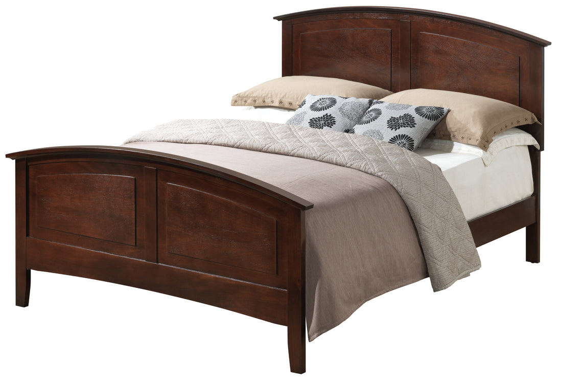Hammond G5425A Qb Queen Bed 2 Boxes Cappuccino Beige Particle Board