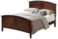 Hammond G5425A Qb Queen Bed 2 Boxes Cappuccino Beige Particle Board