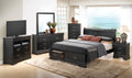 Louis Phillipe G3150D Fsb2 Full Storage Bedblack Black Particle Board