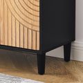 Cabinets Black Solid Wood Mdf