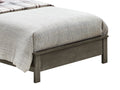 Stylish Gray Twin Bed With Versatile Design Box Spring Required Twin Gray Particle Board