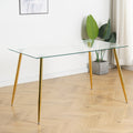 Modern Kitchen Glass dining table 51