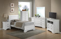 Louis Phillipe G3190E Tb3 Twin Bedwhite White Particle Board