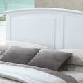 Hammond G5490A Qb Queen Bed 2 Boxes White White Particle Board