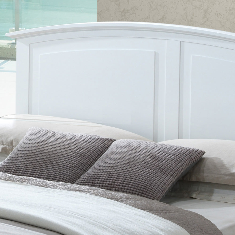 Hammond G5490A Qb Queen Bed 2 Boxes White White Particle Board