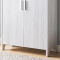 ID USA 182313 Shoe Cabinet White Oak white oak-particle board