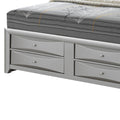 Marilla G1503G Qsb3 Queen Storage Bedsilver Champagne Champagne Particle Board