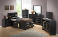 Marilla G1500G Tsb3 Twin Storage Bedblack Black Particle Board