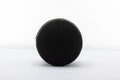 006 Soft Boucle Round Ottoman Footrest Stool,Black Black Boucle