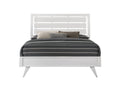 Cerys Eastern King Bed, White Finish Bd01557Ek White Wood