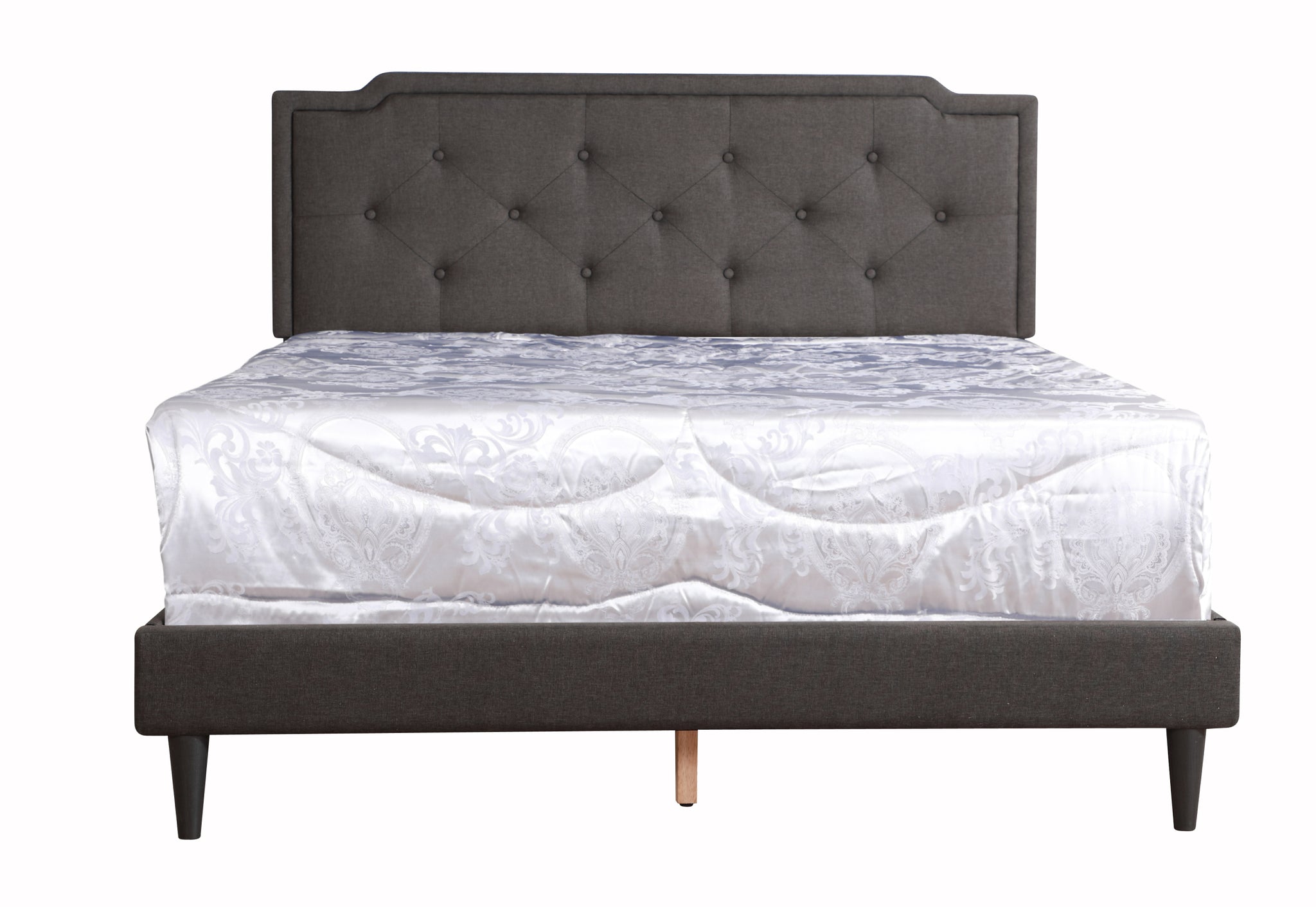Deb G1106 QB UP Queen Bed All In One black-foam-fabric