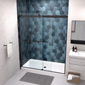 Bypass Shower Door, Sliding Door, With 5 16