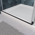 Glass Shower Door, Sliding Door, With 5 16