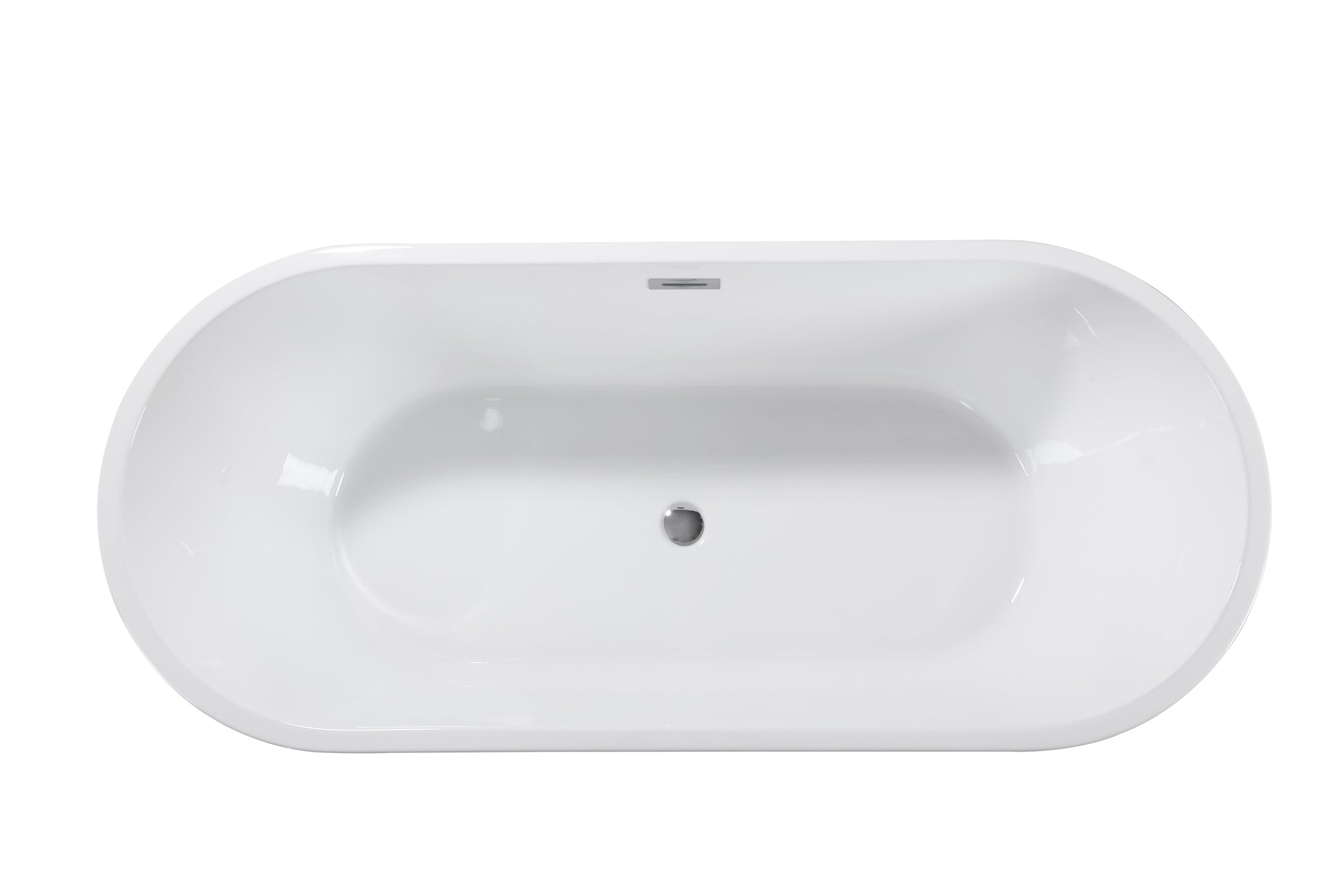 59" Acrylic Freestanding Bathtub Acrylic Soaking Tubs, White Bathtub, Oval Shape Black Freestanding Bathtub With Chrome Overflow And Pop Up Drain Gloss White Oval Bathroom Freestanding Tubs Polished 61 69 In Contemporary Soaking Center Acrylic Acrylic