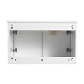 30 Inch Wall Mounted Bathroom Vanity With Sink, Soft Close Doors, For Small Bathroom Kd Packing White 2 Bathroom Wall Mounted Modern Plywood