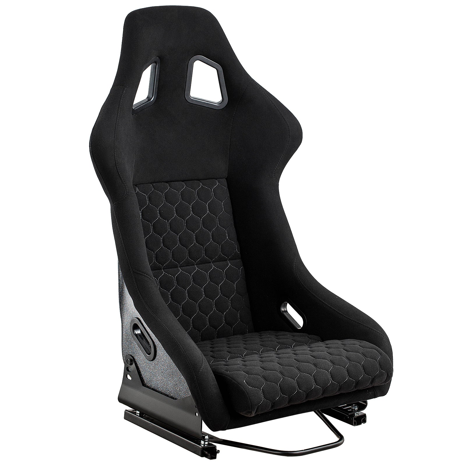 Racing Seat Black Fiberglass