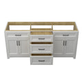 Solid Wood 72 Inch Bathroom Vanity Without Top