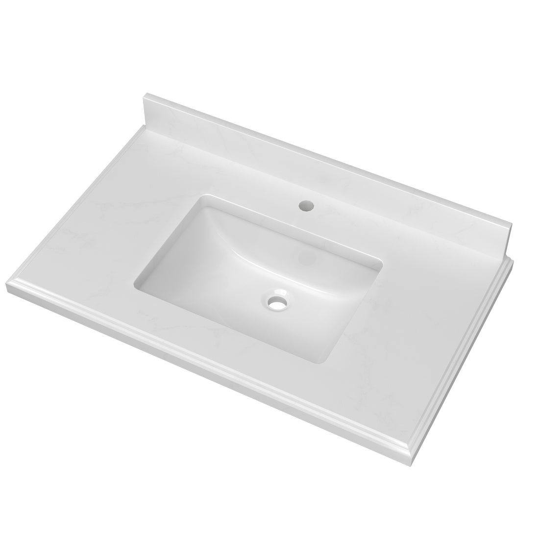 37 Inch Quartz Vanity Top with Undermounted white-bathroom-luxury-modern-quartz