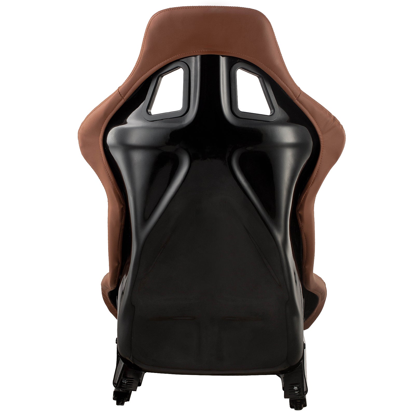 Brown Racing Chair Racing Seat Brown Pu Fiberglass