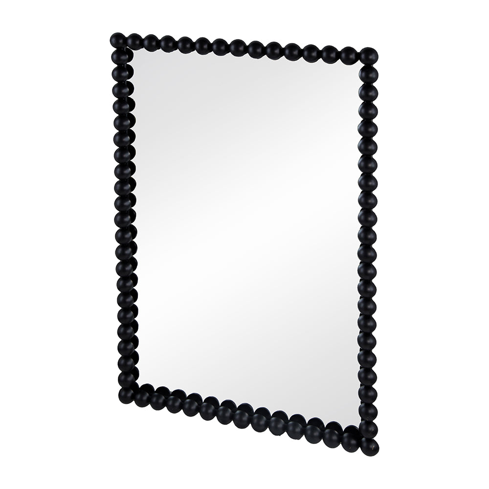 24" X 36" Rectangle Black Mirror, Wall Mirror For Living Room Bedroom Entryway Black Metal