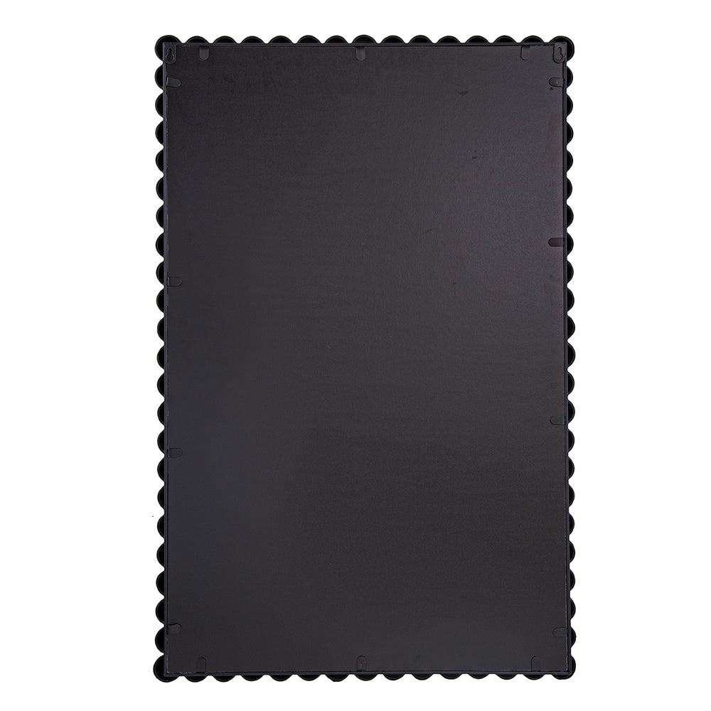 24" X 36" Rectangle Black Mirror, Wall Mirror For Living Room Bedroom Entryway Black Metal