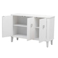 Simple And Atmospheric Solid Wood Veneer Fraxinus Mandschuric Cabinet With Three Fir Doors,Adjustable, Suitable For Study, Corridors,And Entrances. 1 2 Shelves White Mdf