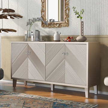Light Luxury Style Cabinet With Fraxinus