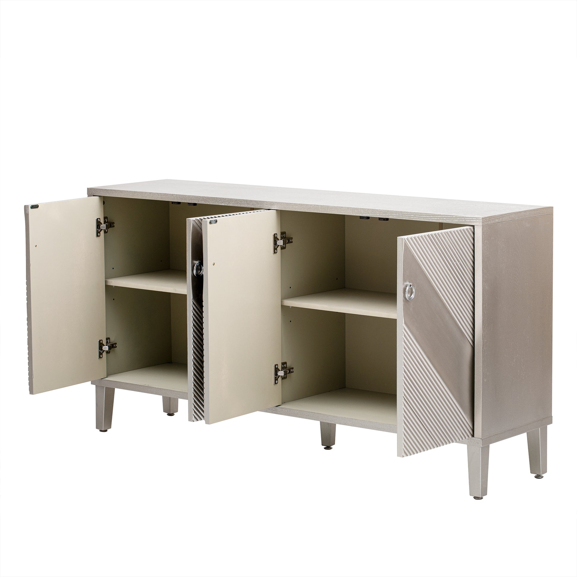 Light Luxury Style Cabinet With Fraxinus
