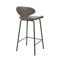 Hassan Counter & Bar Stool,Set Of 2,Grey - Grey