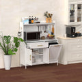 Metal Kitchen Storage Cabinet ,Microwave Stand