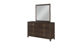 Kenzo Modern Style Mirror Made With Wood In Walnut Walnut Bedroom Contemporary,Modern Solid Wood Mdf Wood